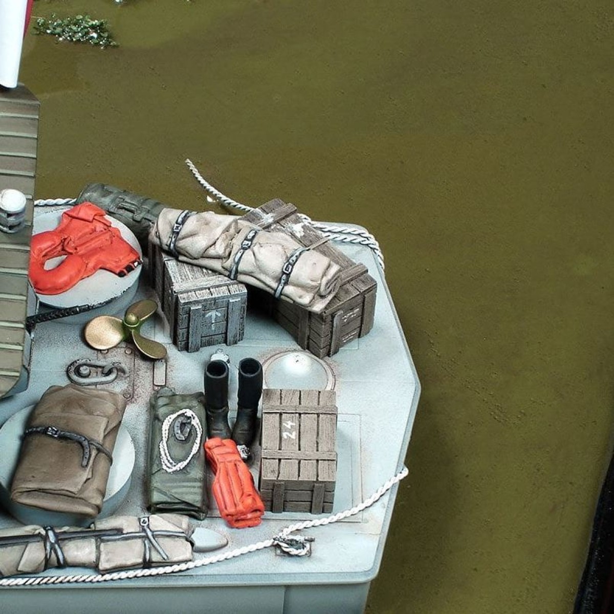 AK Interactive Diorama Effects Water Gel Swamp Green (250ml)